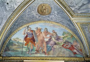 Lunette Depicting Perseus Slaying the Medusa, from the 